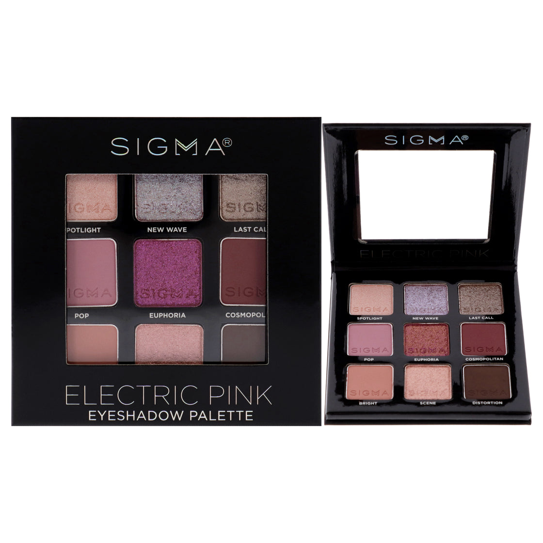 Eyeshadow Palette - Electric Pink by SIGMA for Women - 0.032 oz Eye Shadow