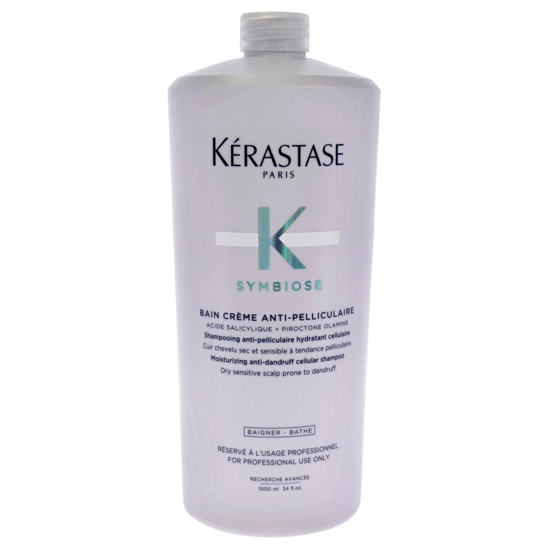 Symbiose Moisturizing Anti-Dandruff Cellular Shampoo by Kerastase for Unisex - 34 oz Shampoo