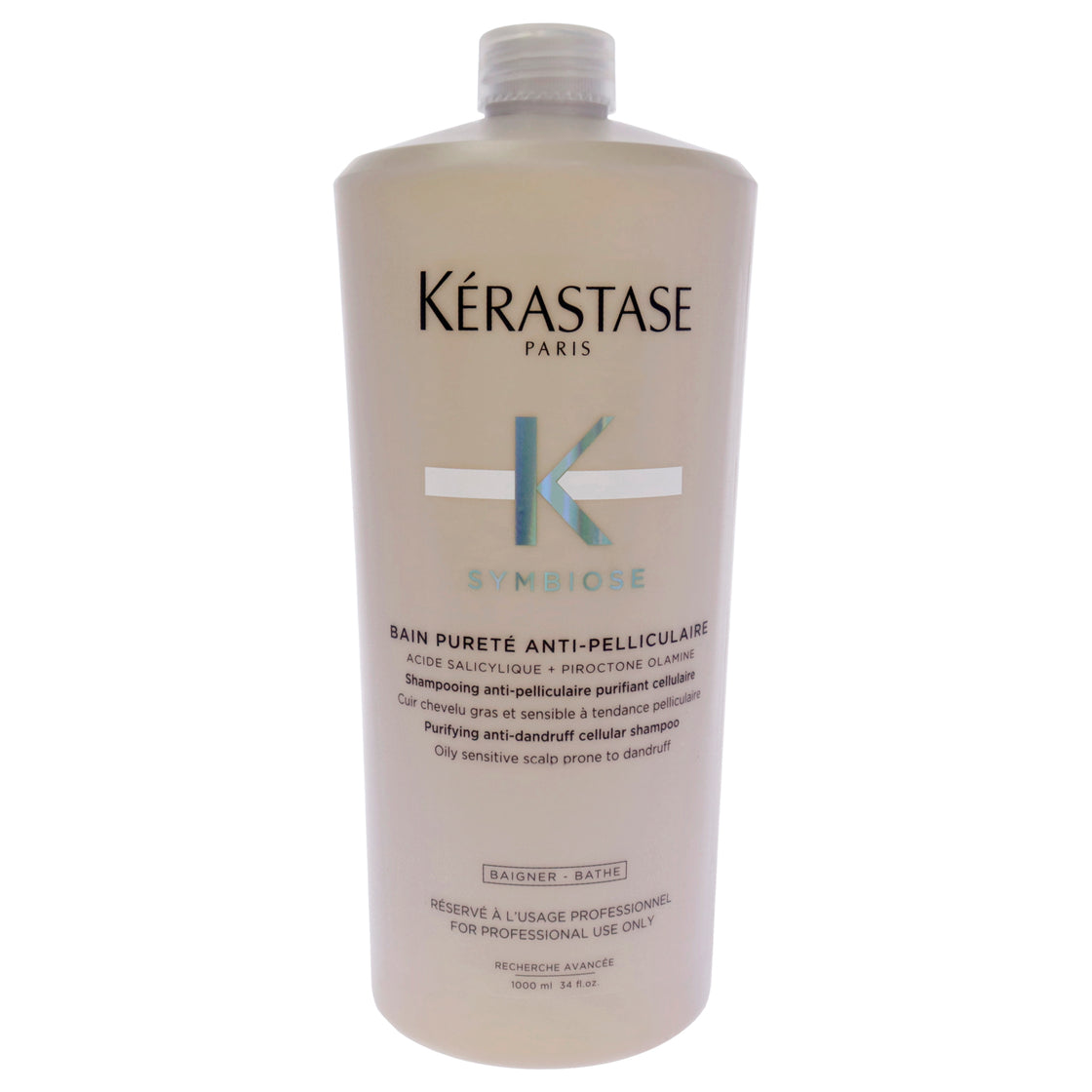 Symbiose Purifying Anti-Dandruff Cellular Shampoo by Kerastase for Unisex - 34 oz Shampoo