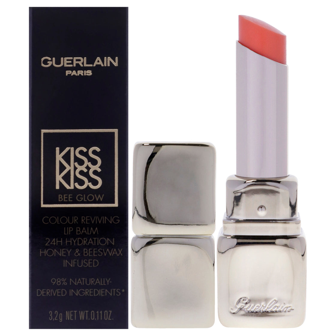 Kiss Kiss Bee Glow Lip Blam - 319 Peach Glow by Guerlain for Women - 0.11 oz Lip Balm