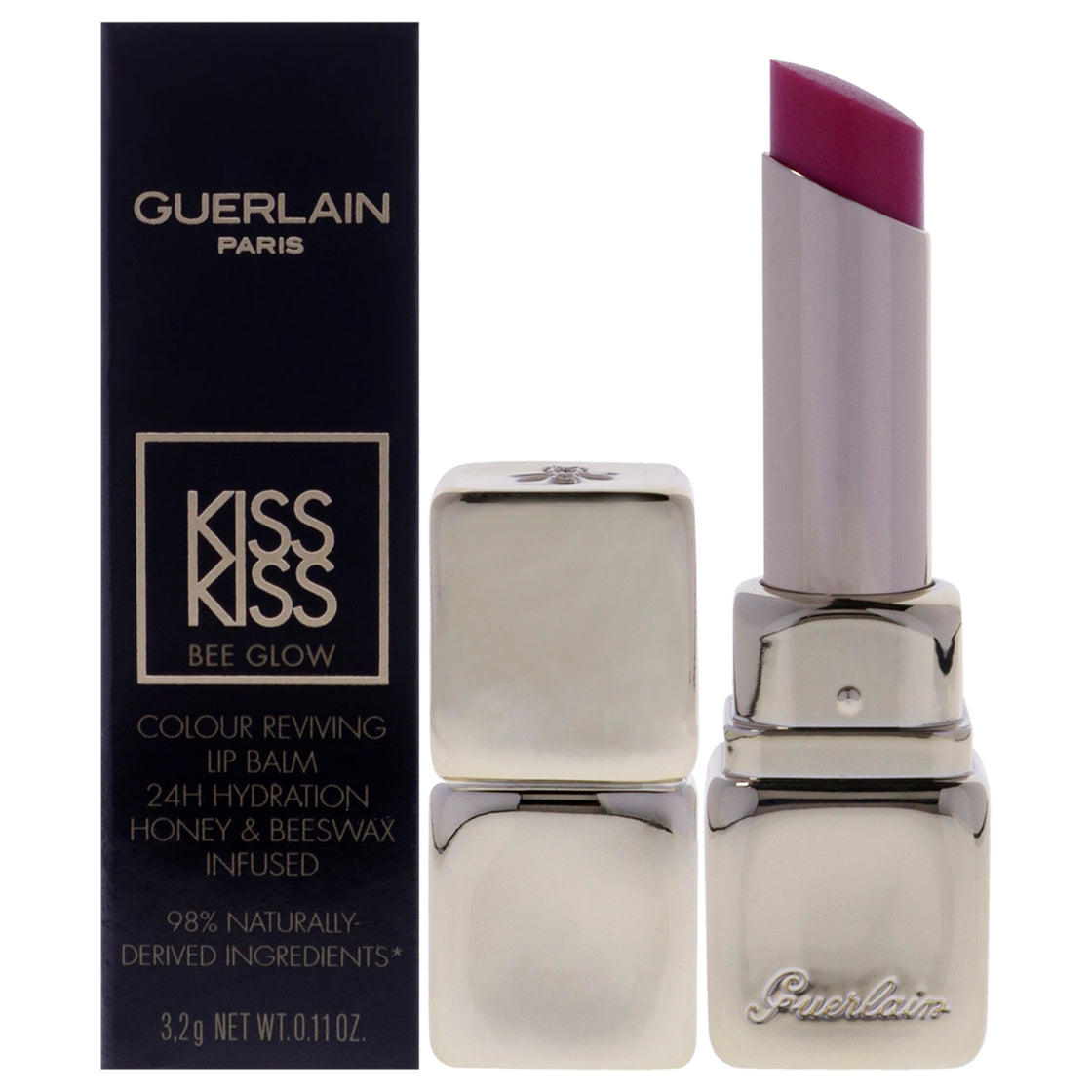 Kiss Kiss Bee Glow Lip Blam - 409 Fucsia Glow by Guerlain for Women - 0.11 oz Lip Balm