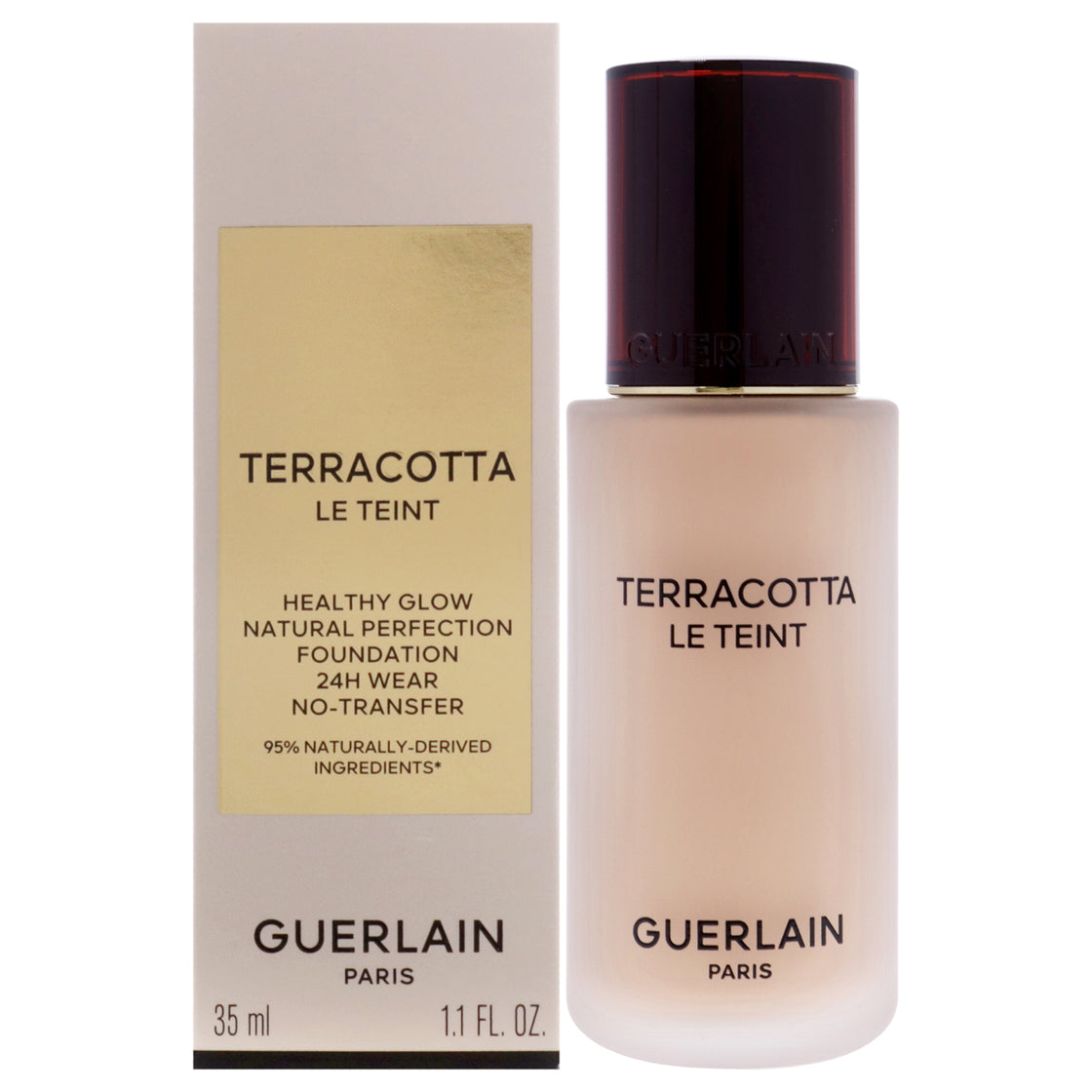 Terracotta Le Teint 24H Wear No-Transfer Foundation - 2N Neutral by Guerlain for Women - 1.1 oz Foundation