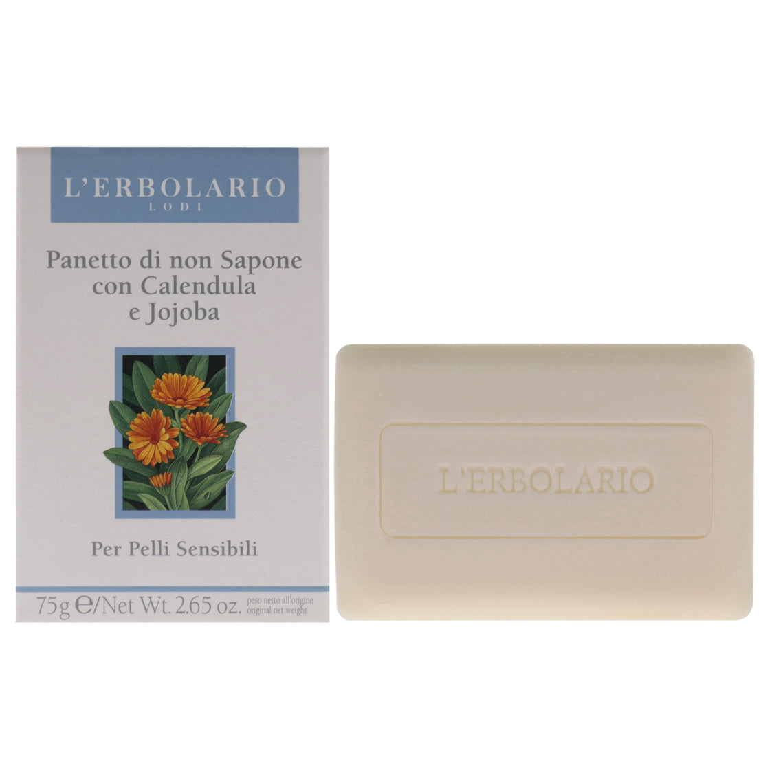 Bar Soap - Marigold and Jojoba by LErbolario for Women - 2.65 oz Soap