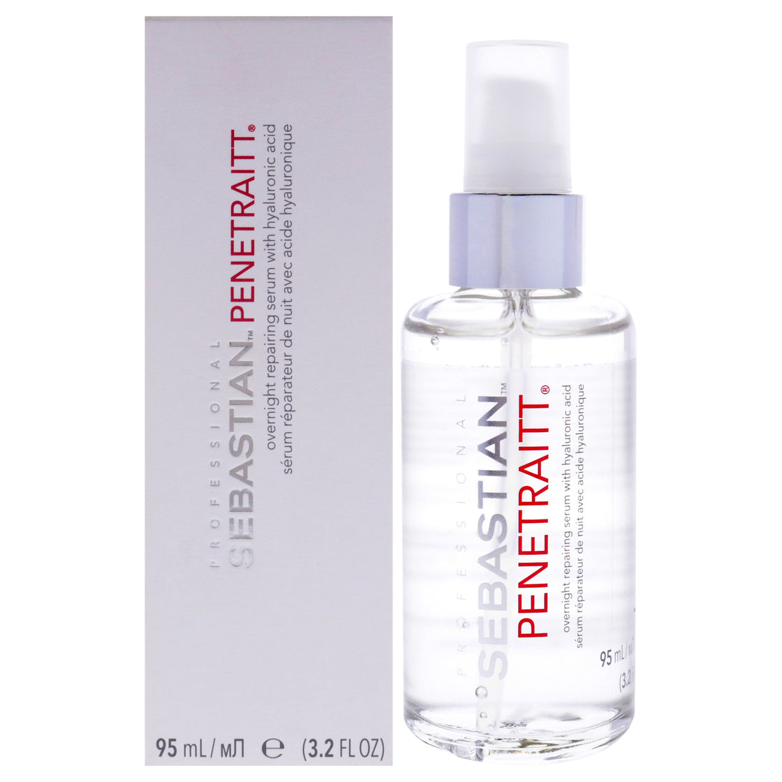 Penetraitt Overnight Repairing Serum by Sebastian for Unisex - 3.2 oz Serum