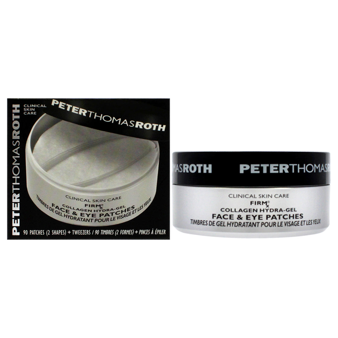 Firmx Collagen Hydragel Face Plus Eye Patches by Peter Thomas Roth for Unisex - 90 Pair Patches