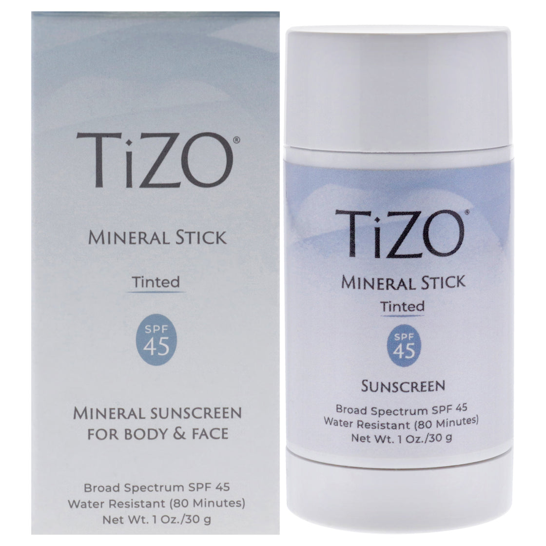 Mineral Stick Tinted SPF 45 by Tizo for Women - 1 oz Sunscreen