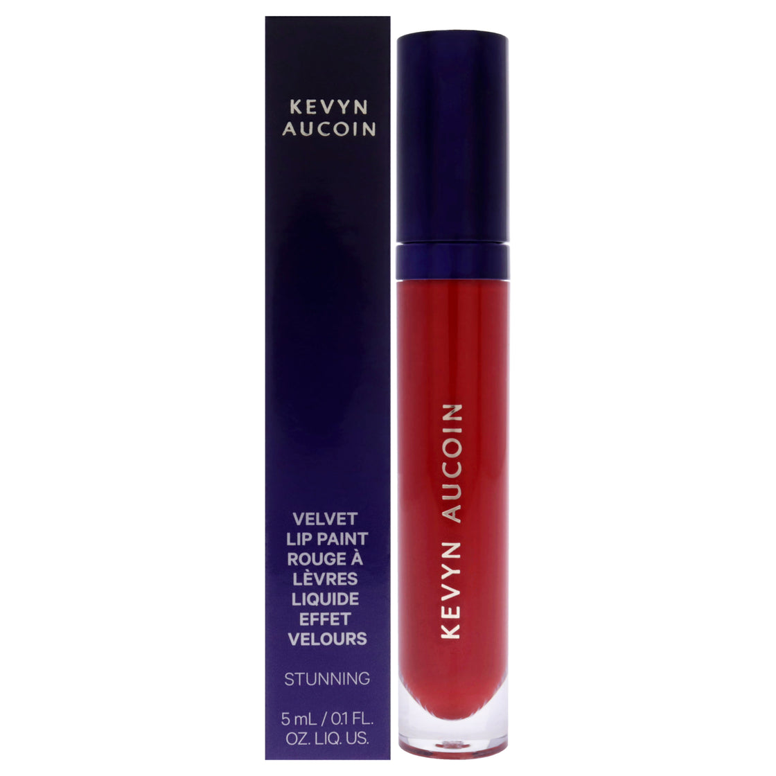 Velvet Lip Paint - Stunning by Kevyn Aucoin for Women - 0.1 oz Lipstick