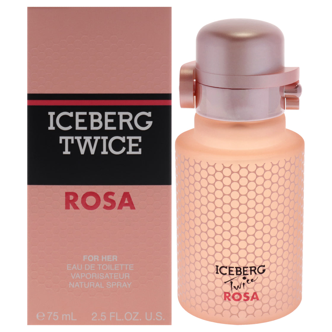 Iceberg Twice Rosa by Iceberg for Women - 2.5 oz EDT Spray