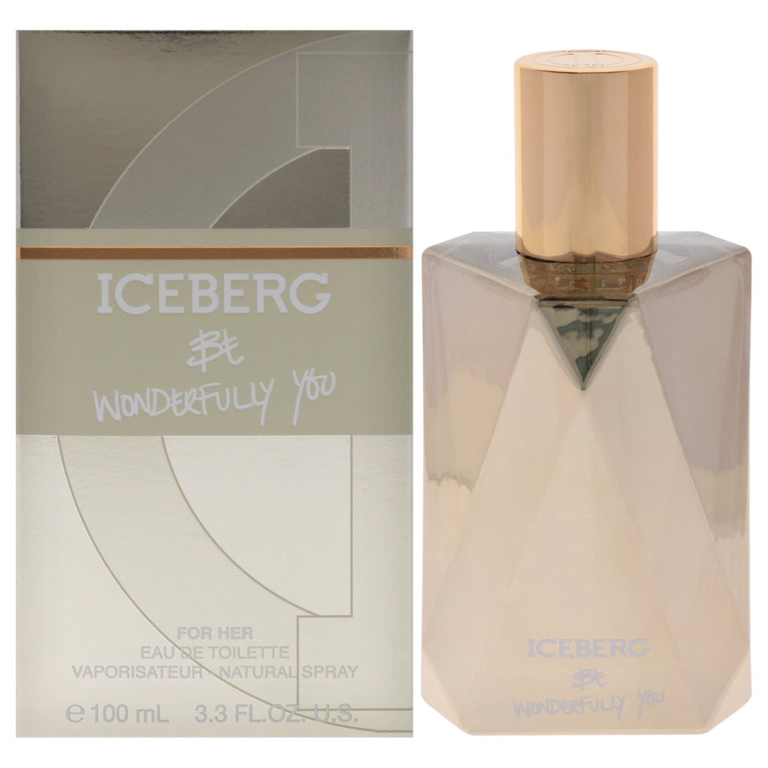 Be Wonderfully You by Iceberg for Women - 3.3 oz EDT Spray