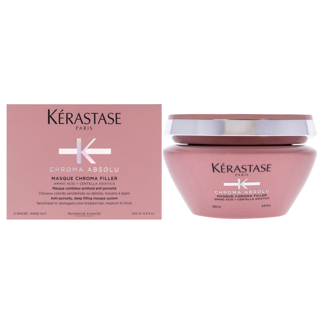 Chroma Absolu Chroma Filler Hair Mask by Kerastase for Unisex - 6.8 oz Masque