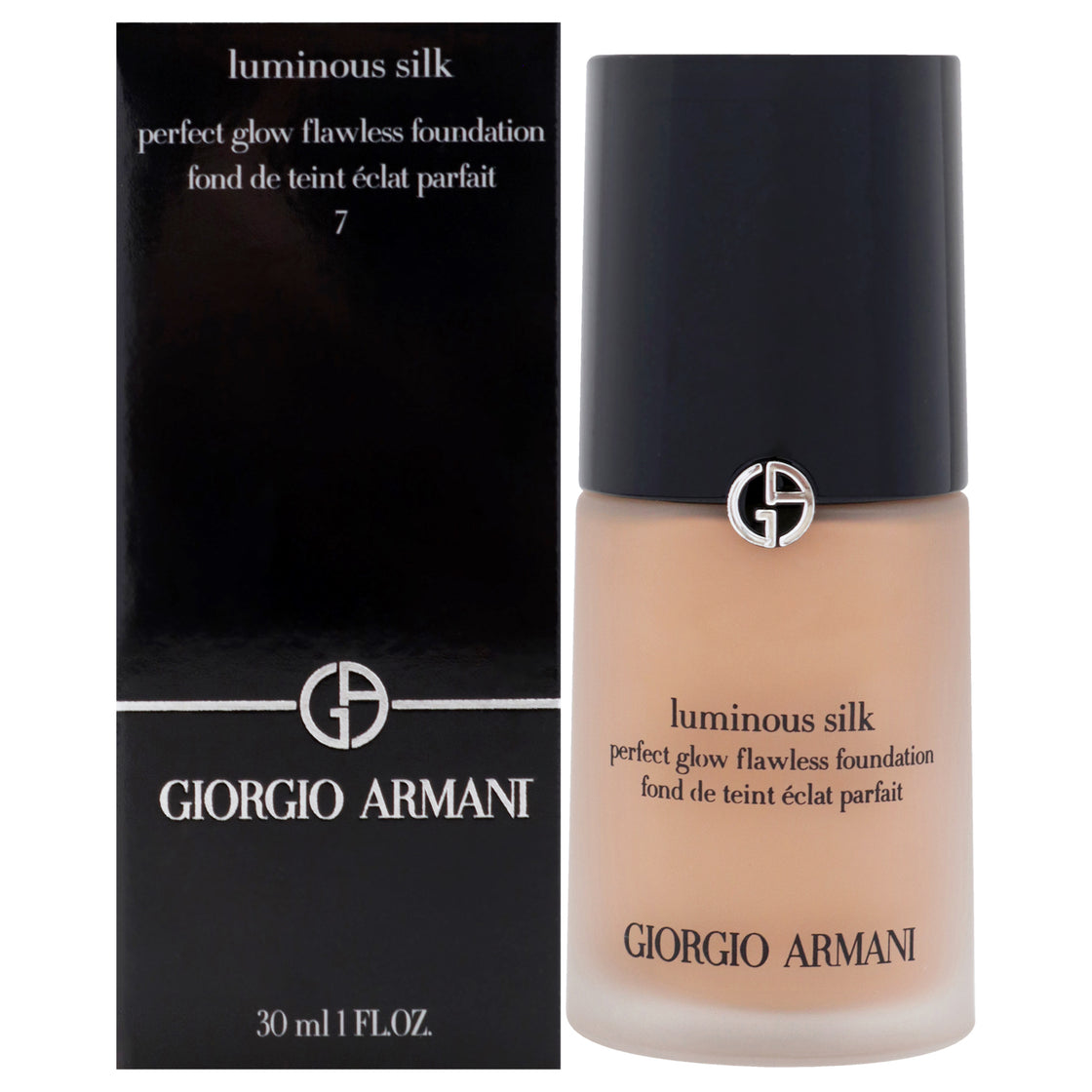 Luminous Silk Foundation - 7 Medium to Tan-Peach by Giorgio Armani for Women - 1 oz Foundation