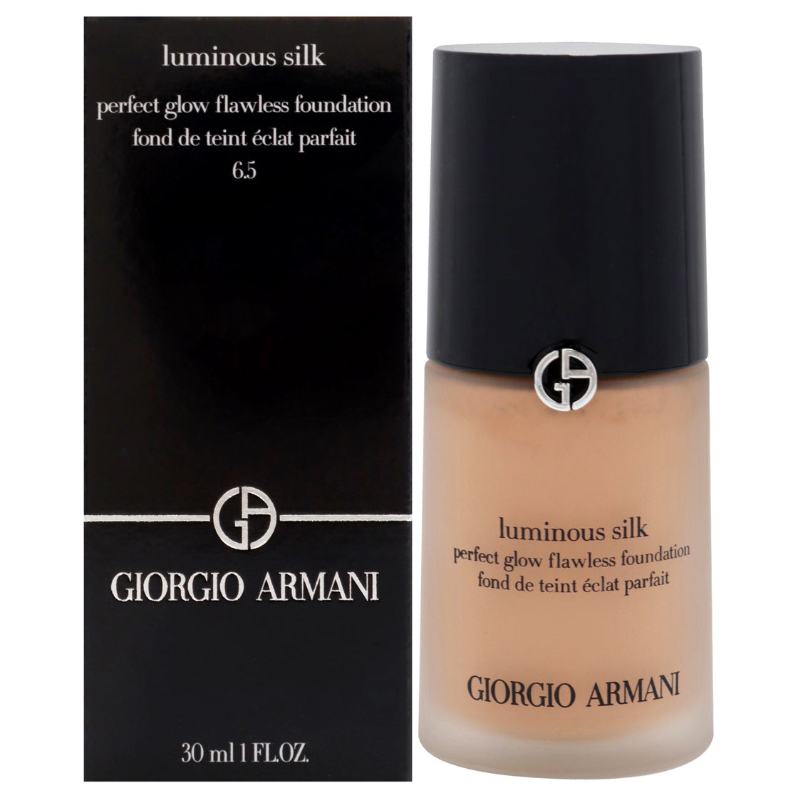 Luminous Silk Foundation - 6.5 Medium to Tan-Neutral by Giorgio Armani for Women - 1 oz Foundation