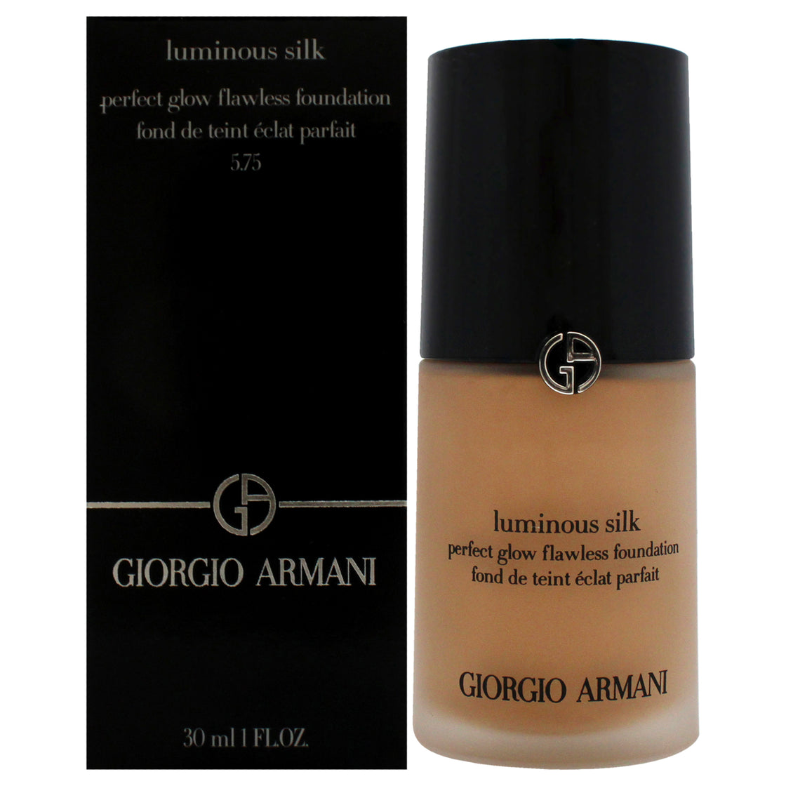 Luminous Silk Foundation - 5.75 Light to Medium-Golden by Giorgio Armani for Women - 1 oz Foundation