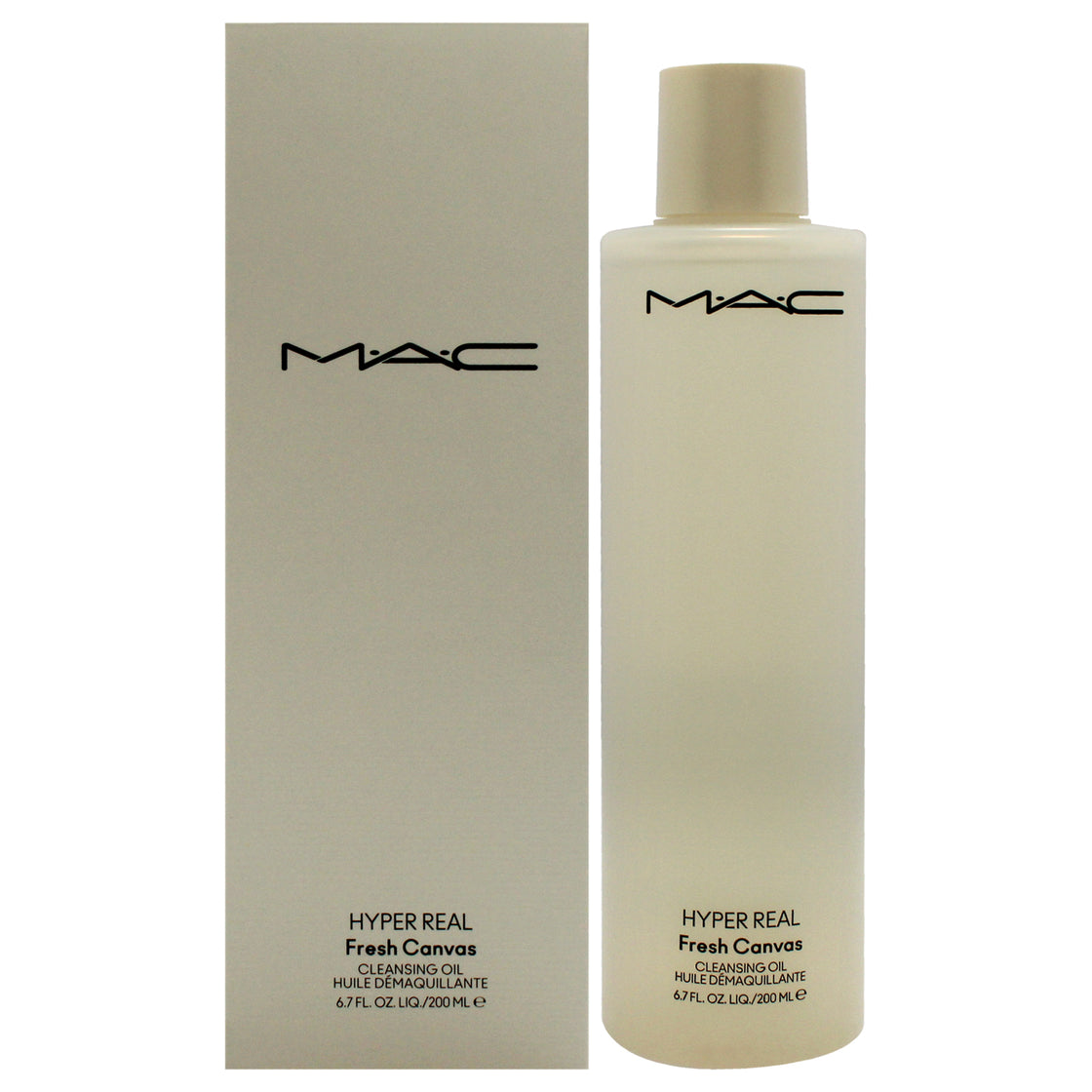 Hyper Real Fresh Canvas Cleansing Oil by MAC for Women - 6.7 oz Cleanser