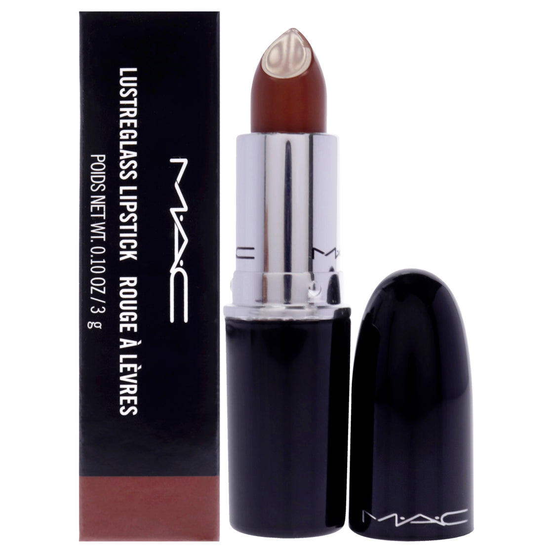 Lustreglass Lipstick - 554 Cant Dull My Shine by MAC for Women - 0.1 oz Lipstick