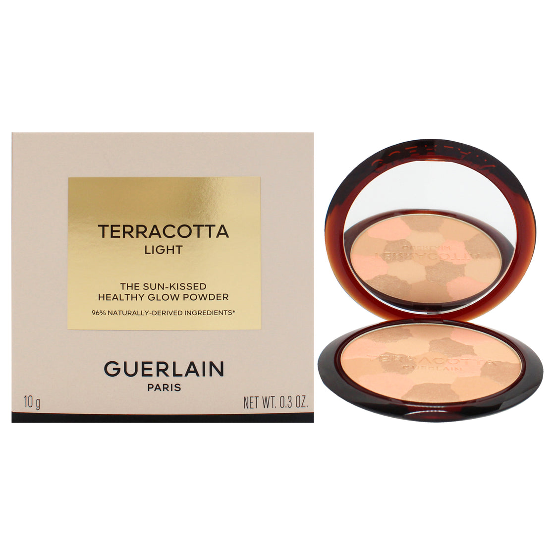 Terracotta Light The Sun Kissed Healthy Glow Powder - 03 Medium Warm by Guerlain for Women - 0.3 oz Powder