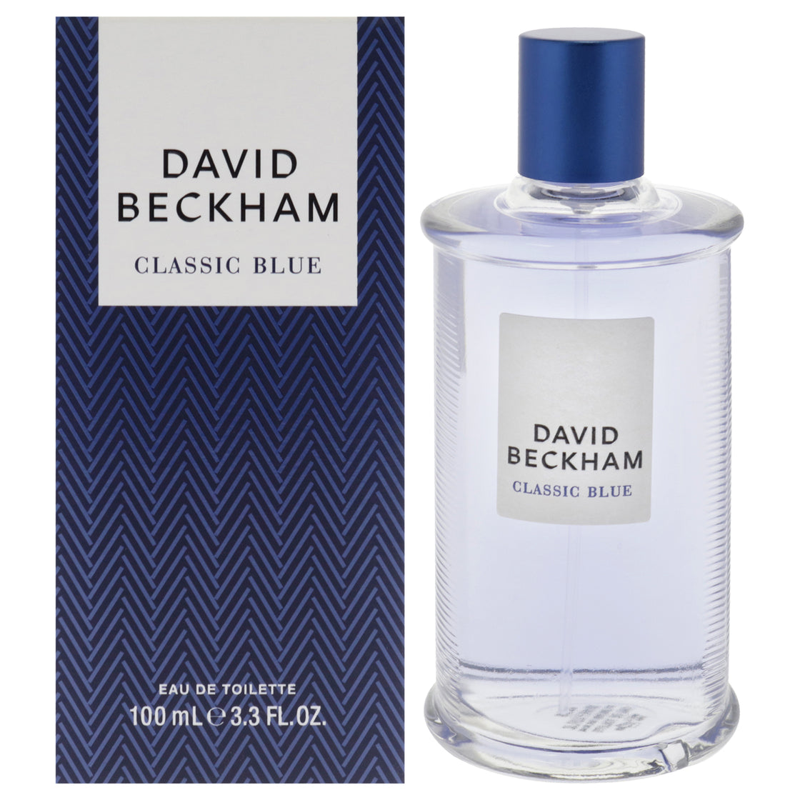 Classic Blue by David Beckham for Men - 3.3 oz EDT Spray