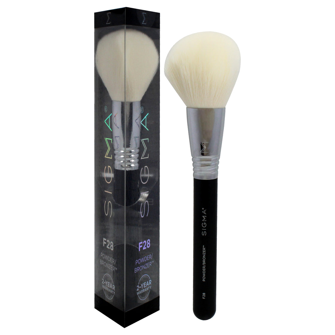 Powder and Bronzer Brush - F28 by SIGMA for Women - 1 Pc Brush