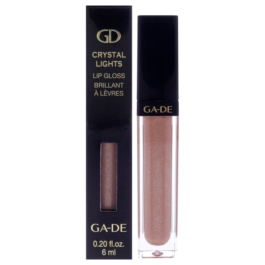 Crystal Lights Lip Gloss - 508 Sunstone by GA-DE for Women - 0.2 oz Lip Gloss