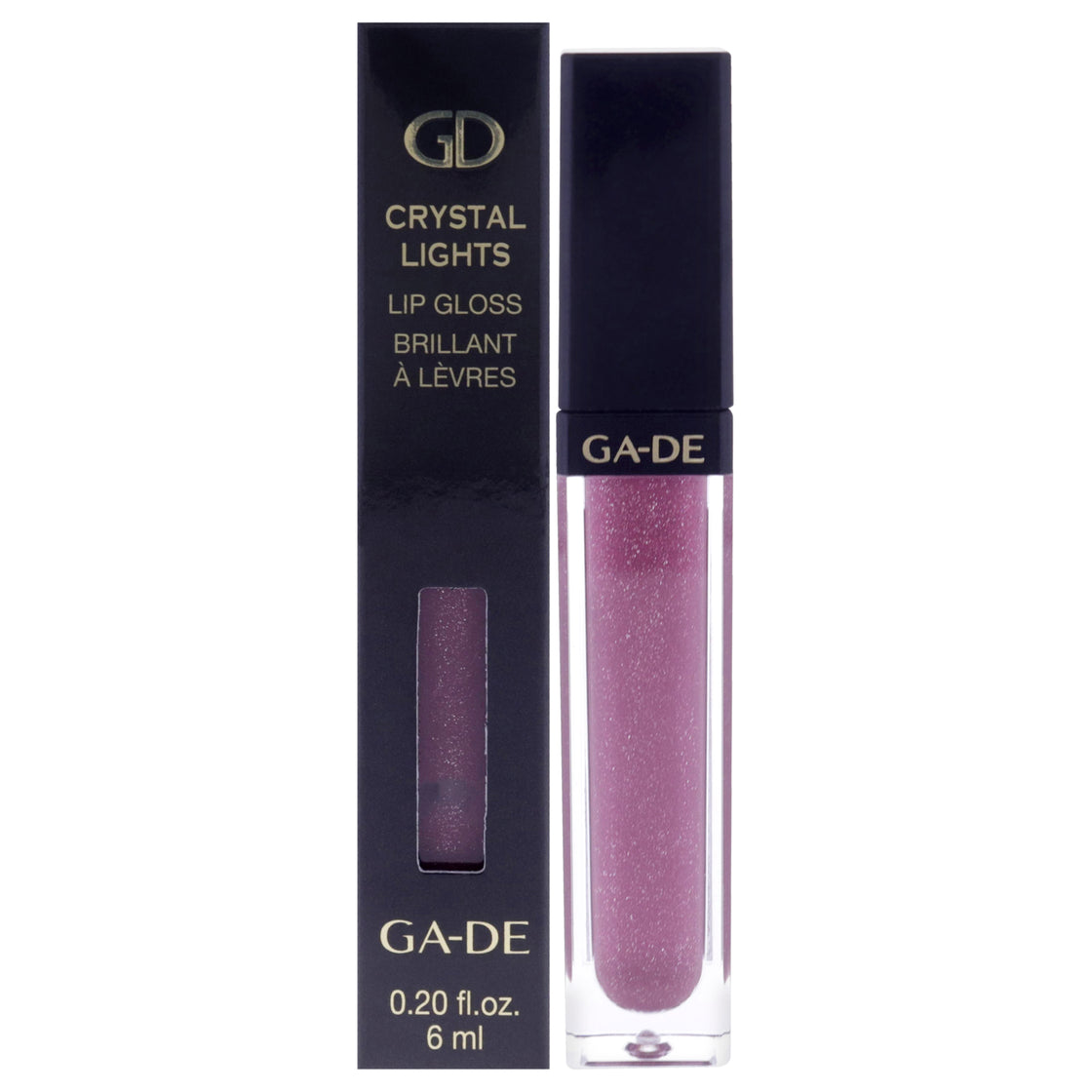 Crystal Lights Lip Gloss - 516 Ruby Rose by GA-DE for Women - 0.2 oz Lip Gloss