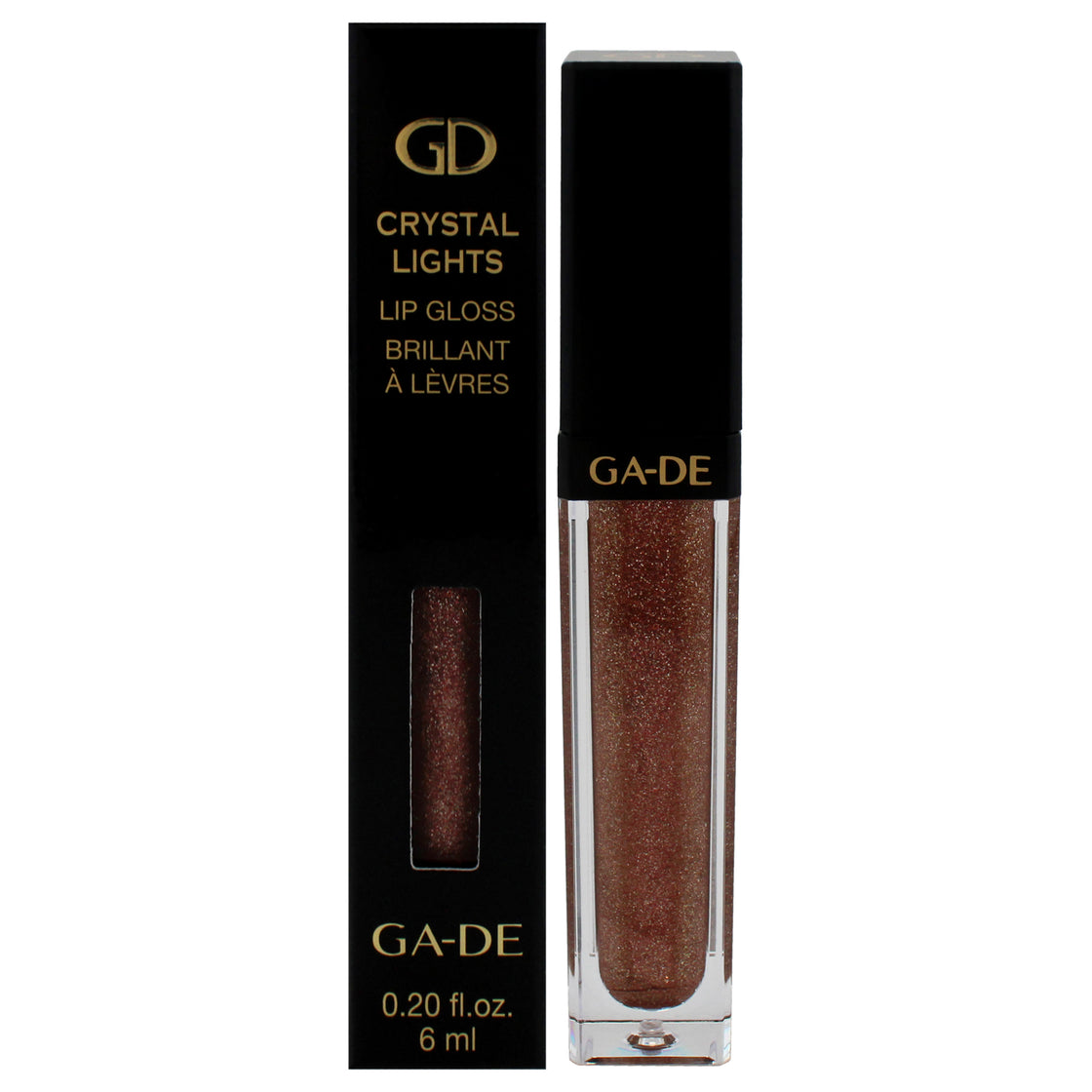 Crystal Lights Lip Gloss - 806 Bedazzled by GA-DE for Women - 0.2 oz Lip Gloss