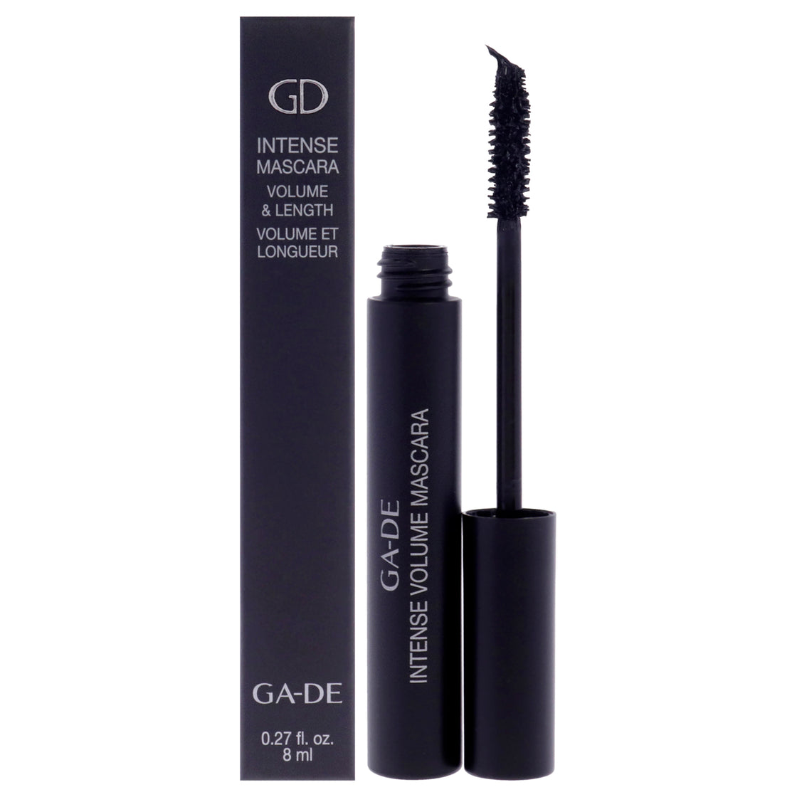 Intense Mascara Volume and Length - Intense Black by GA-DE for Women - 0.27 oz Mascara