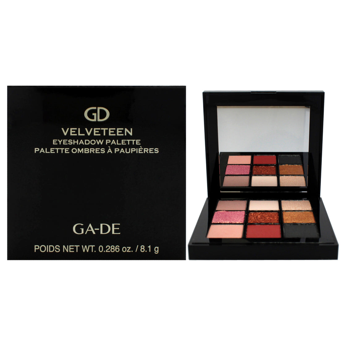 Velveteen Eyeshadow Palette - 51 #Like4Like by GA-DE for Women - 0.0286 oz Eye Shadow