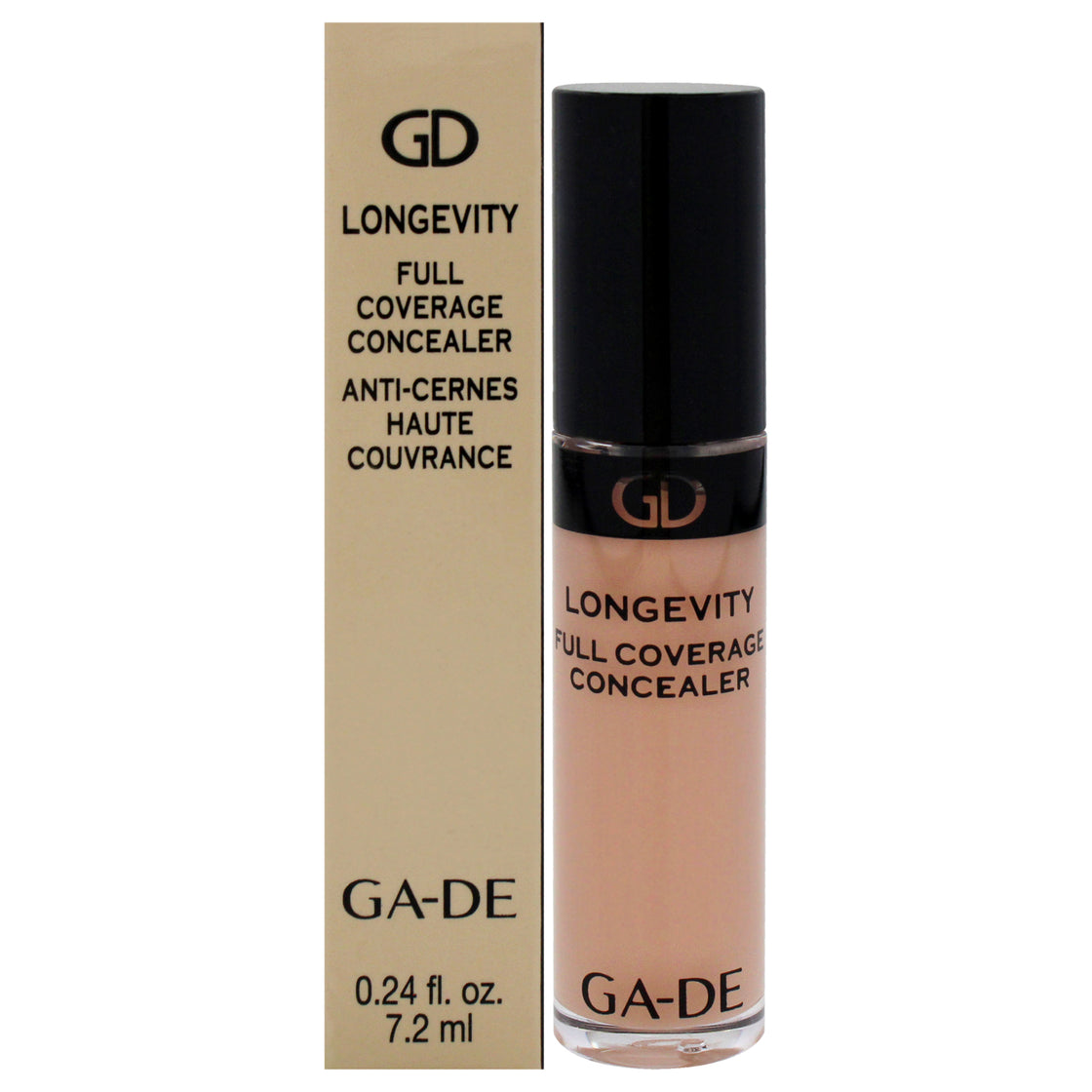 Longevity Full Coverage Concealer - 27 Fair Fair by GA-DE for Women - 0.24 oz Concealer