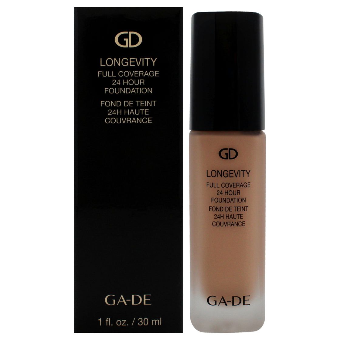 Longevity Full Coverage 24Hr Foundation - 552 Fair Sand by GA-DE for Women - 1 oz Foundation