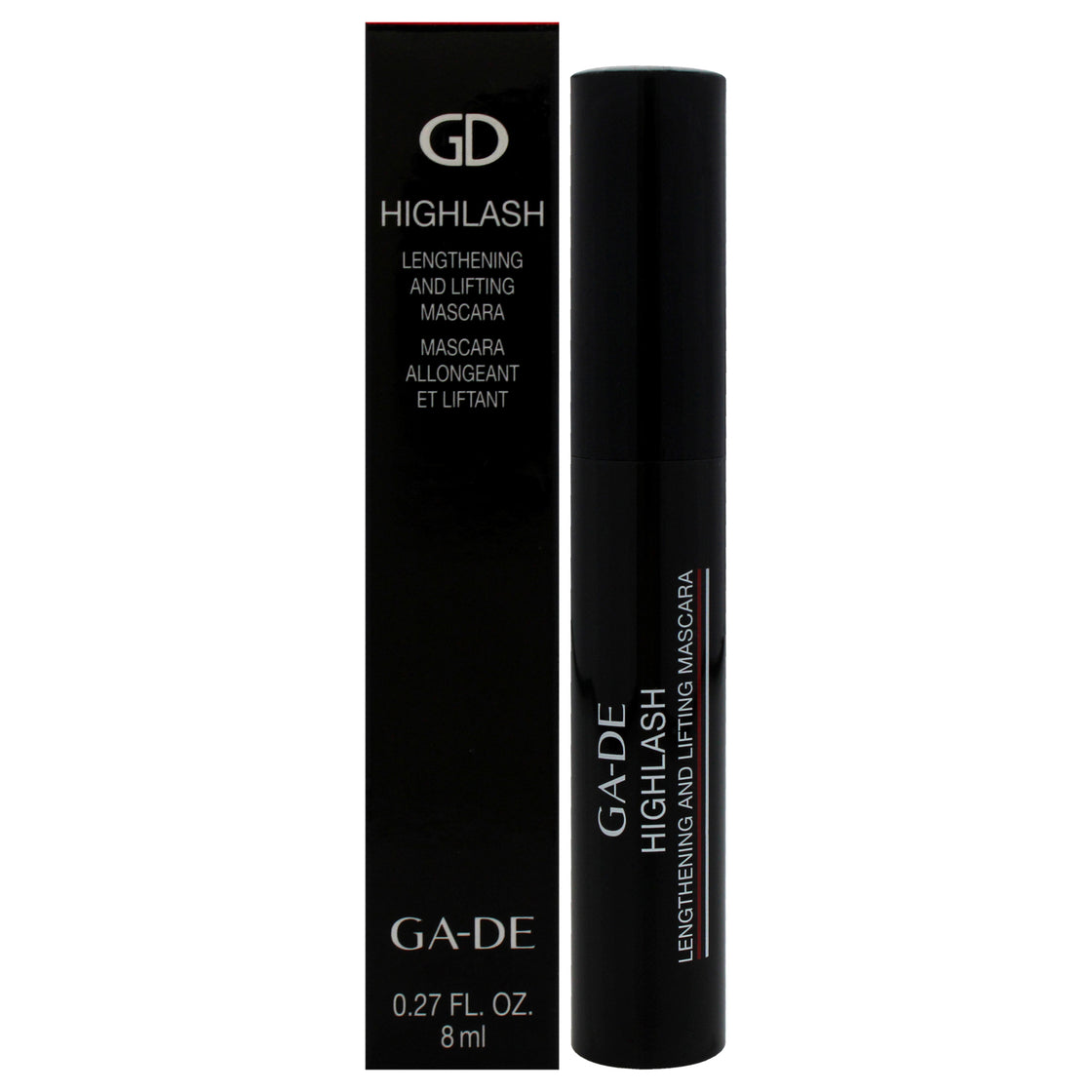 Highlash Lengthening and Lifting Mascara - Black  by GA-DE for Women - 0.27 oz Macara