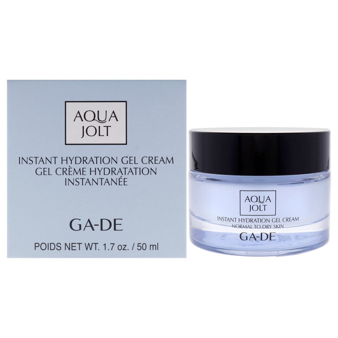 Aqua Jolt Instant Hydration Gel Cream - Normal to Dry Skin  by GA-DE for Women - 1.7 oz Cream