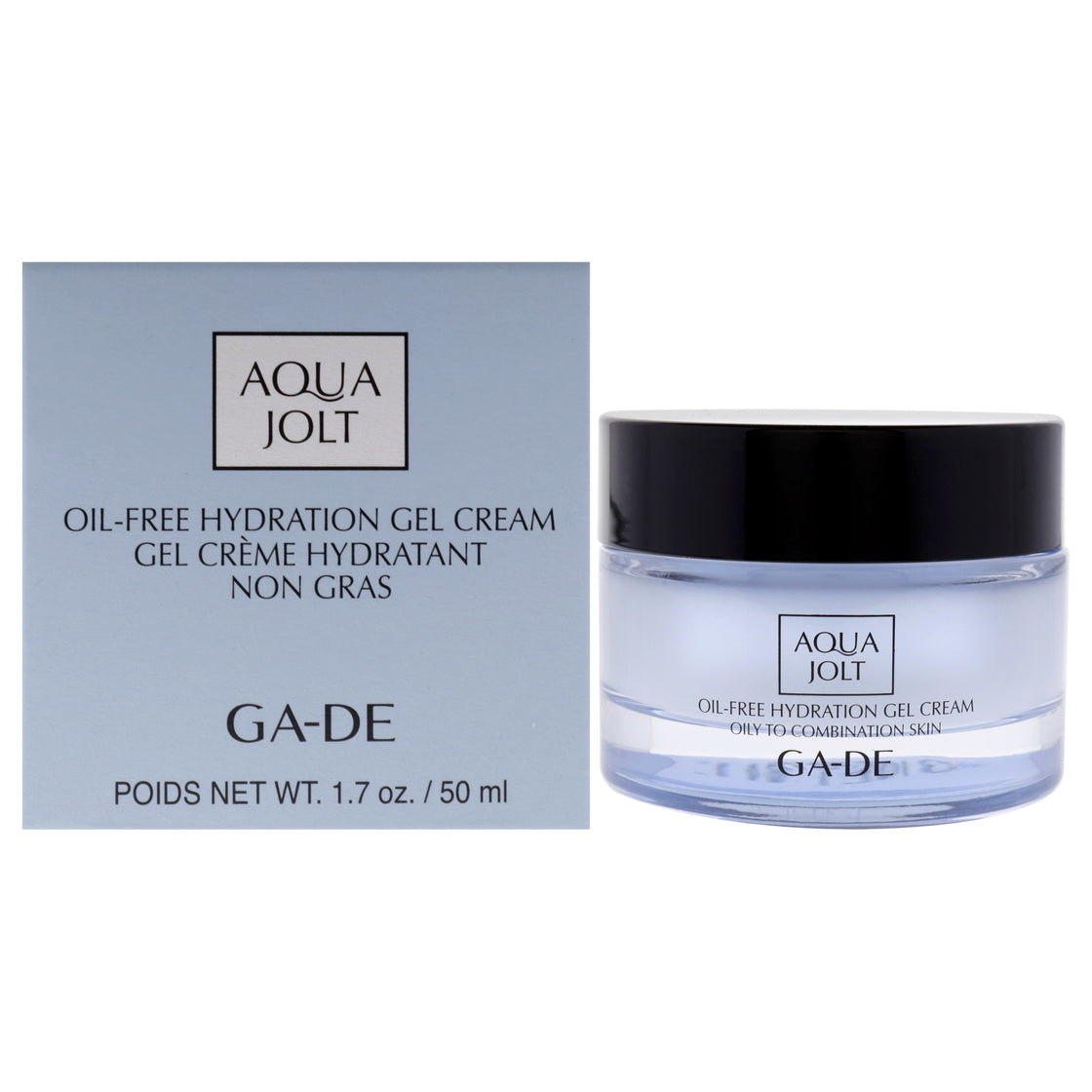 Aqua Jolt Oil-Free Hydration Gel Cream - Oily to Combination Skin  by GA-DE for Women - 1.7 oz Cream