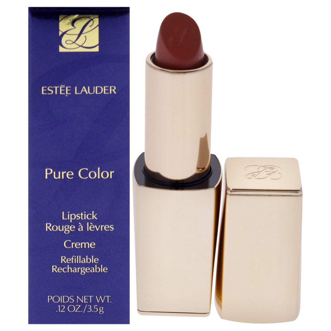 Pure Color Creme Lipstick - 826 Modern Muse by Estee Lauder for Women - 0.12 oz Lipstick (Refillable)