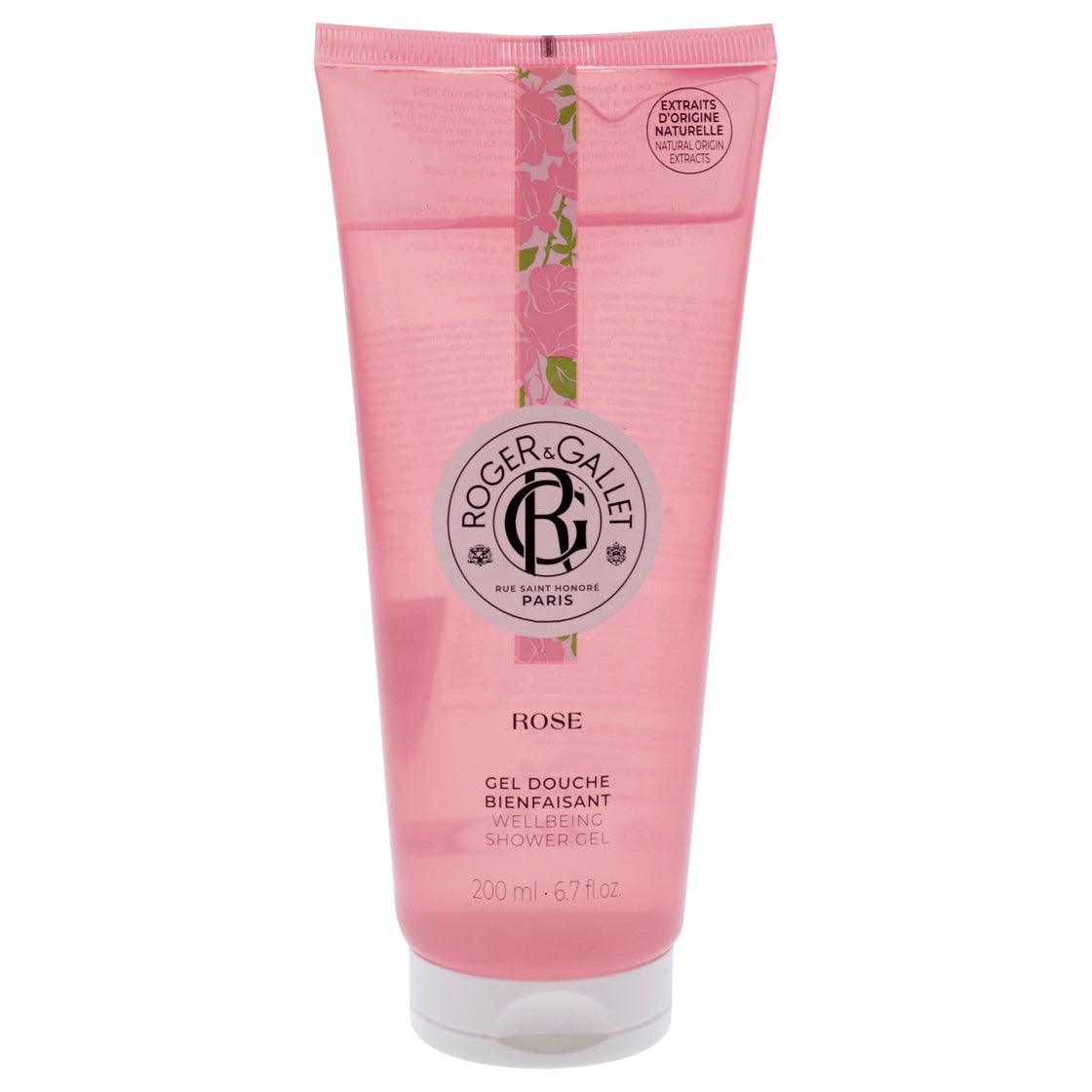 Wellbeing Shower Gel - Rose by Roger & Gallet for Unisex - 6.7 oz Shower Gel