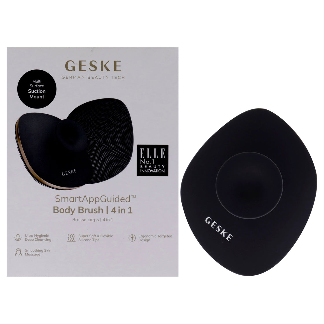 Body Brush 4 in 1 - Gray by Geske for Women - 1 Pc Brush