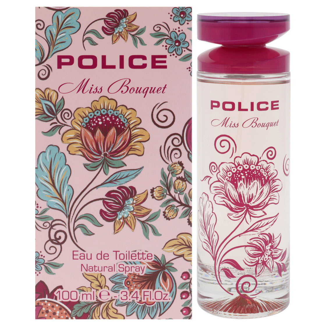 Miss Bouquet by Police for Women - 3.4 oz EDT Spray