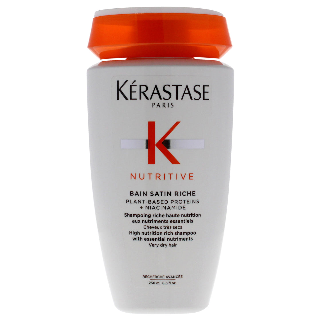 Nutritive Bain Satin Riche Shampoo by Kerastase for Unisex - 8.5 oz Shampoo