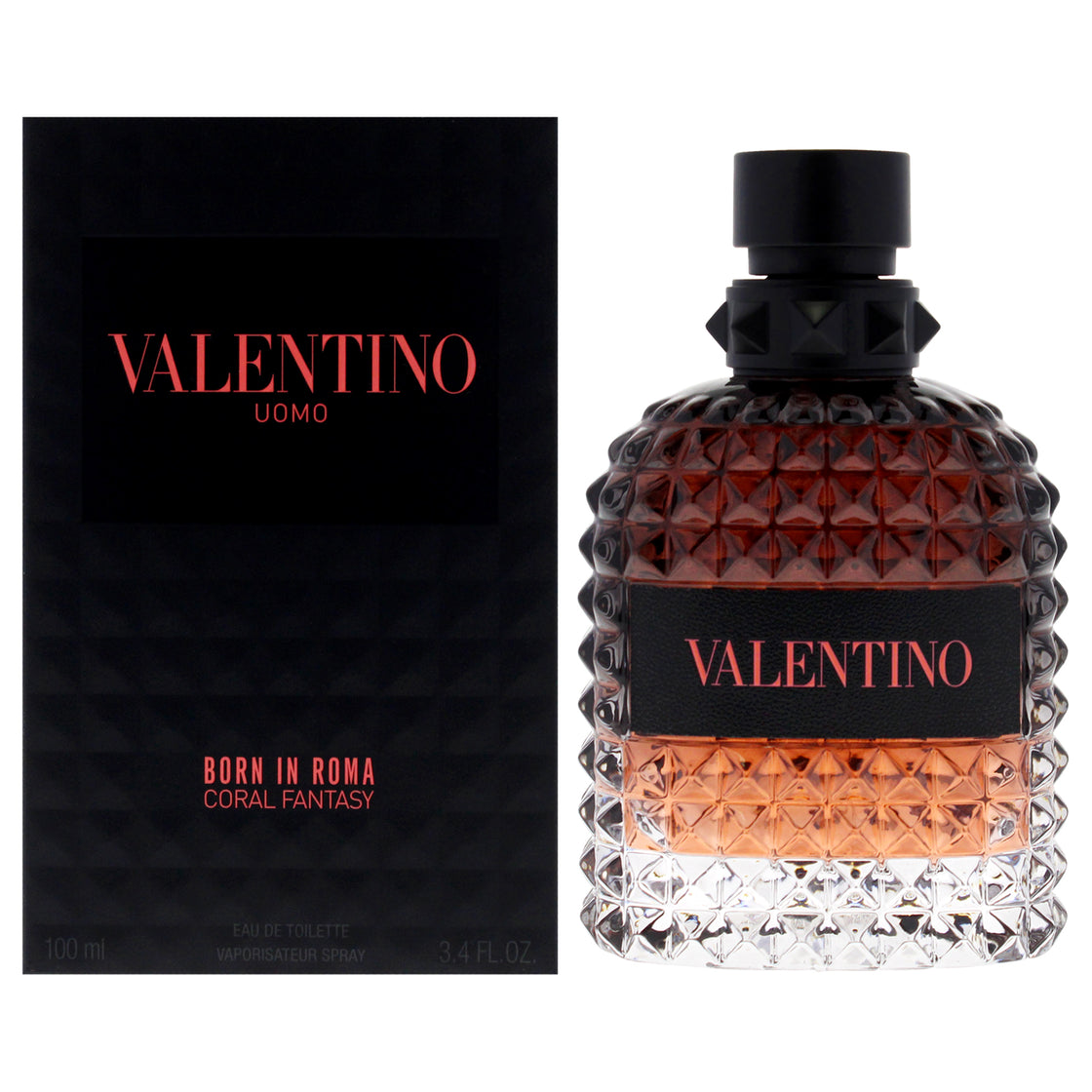 Uomo Born In Roma Coral Fantasy by Valentino for Men - 3.4 oz EDT Spray