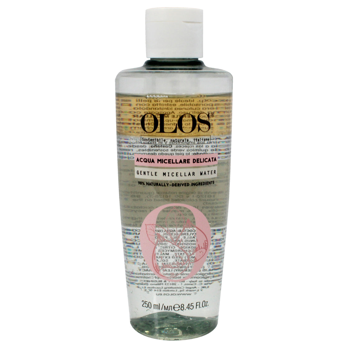 Biphasic Micellar Water by Olos for Unisex - 8.4 oz Cleanser