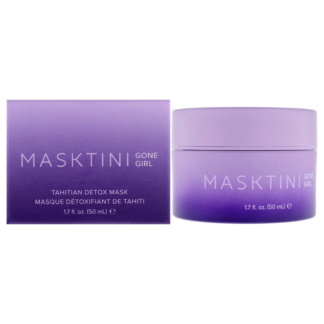 Gone Girl Tahitian Detox Mask by Masktini for Women - 1.7 oz Mask