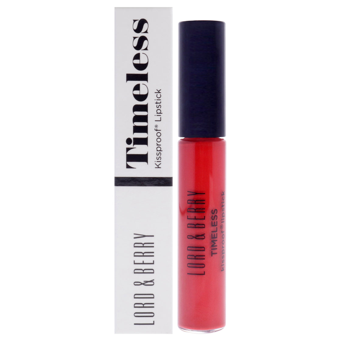 Timeless Kissproof Lipstick - 6425 Bold Red by Lord and Berry for Women - 0.3 oz Lipstick