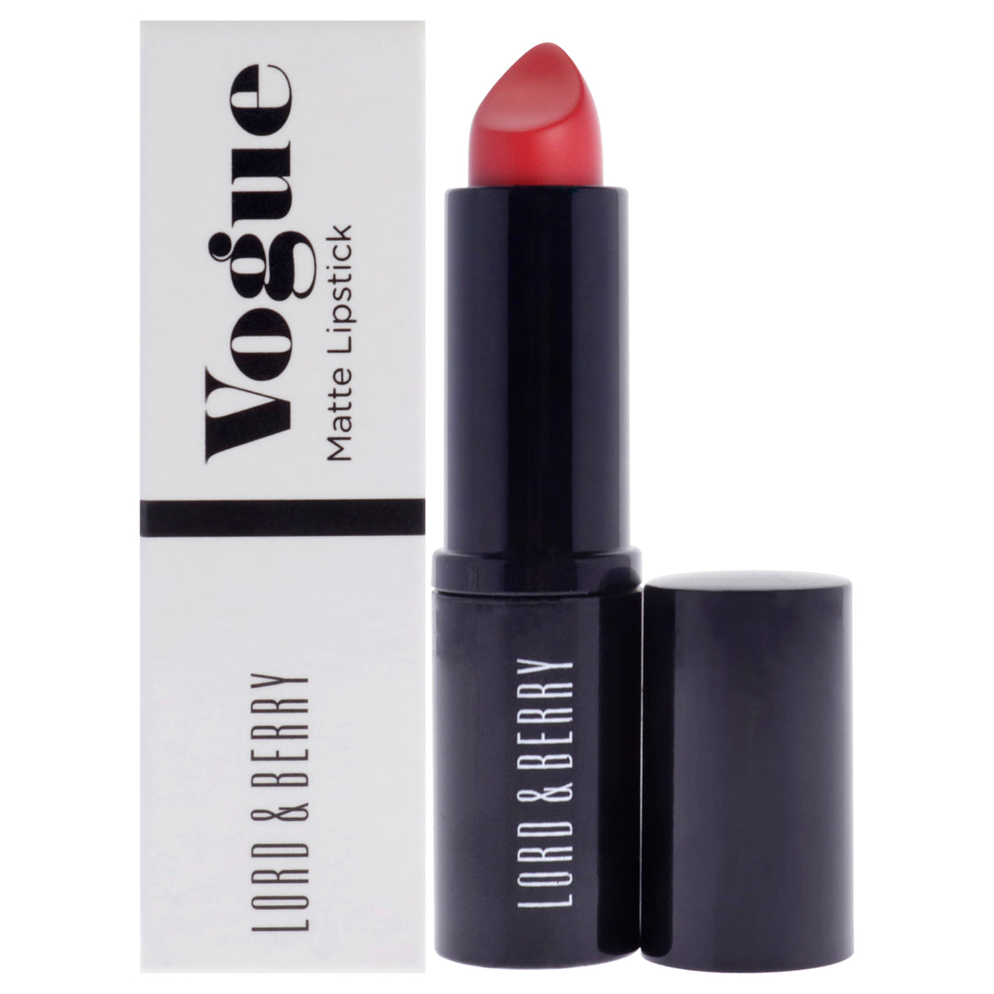 Vogue Matte Lipstick - 7613 Red Queen by Lord and Berry for Women - 0.81 oz Lipstick