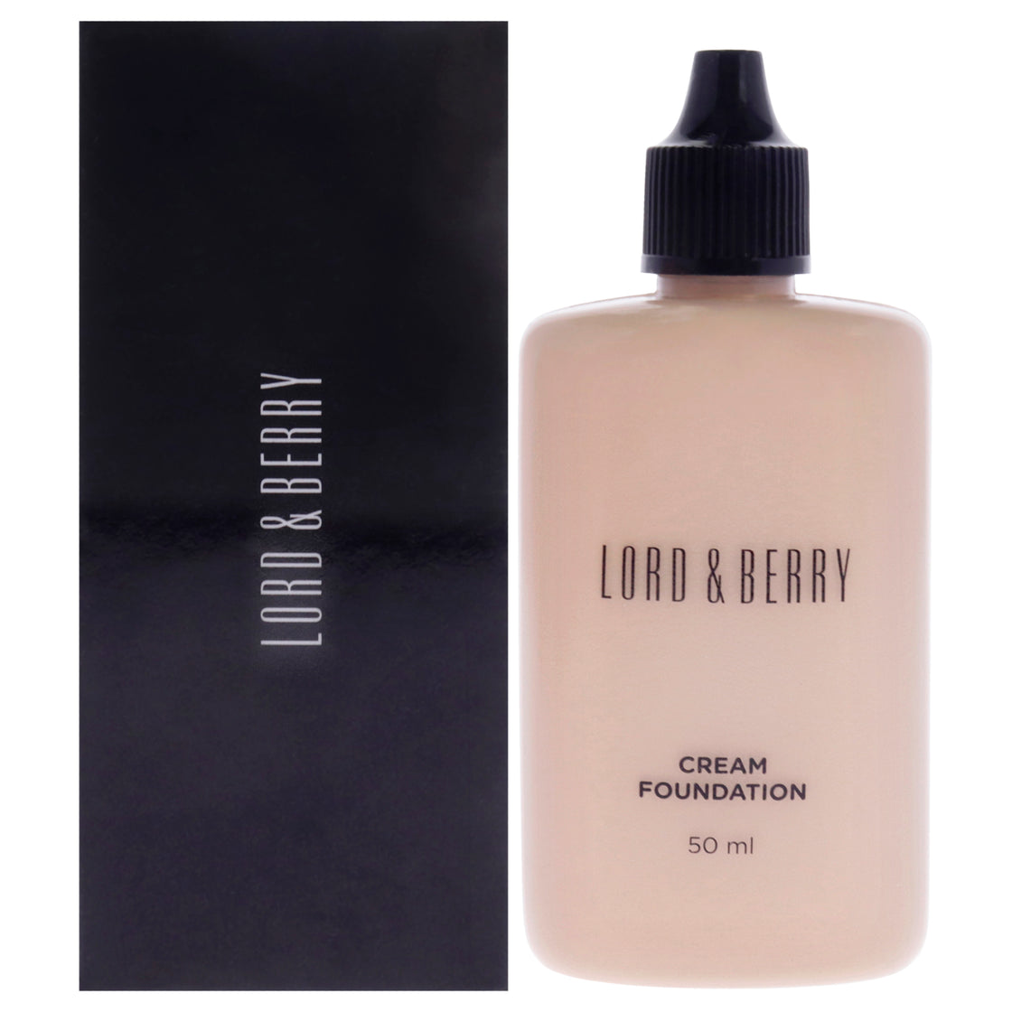 Cream Fluid Foundation - 8619 Almond by Lord and Berry for Women - 1.69 oz Foundation