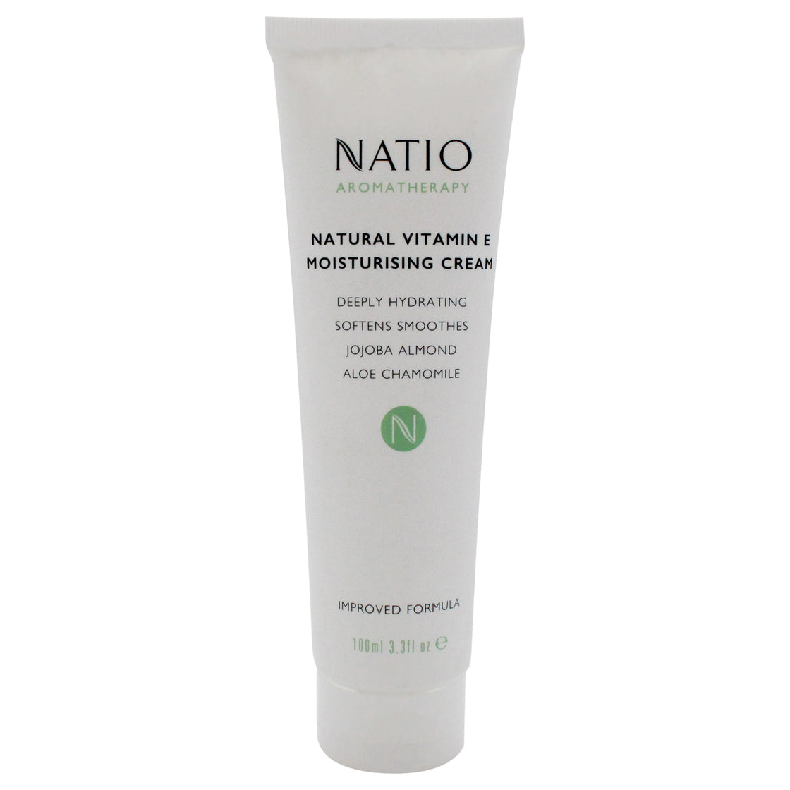 Natural Vitamin E Moisturising Cream by Natio for Women - 3.3 oz Cream