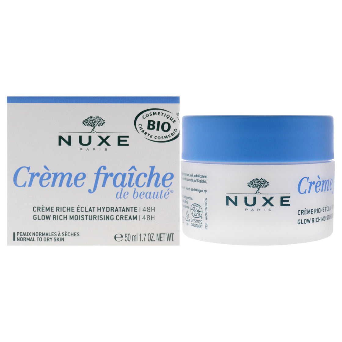 Glow Rich Moisturising Cream 48H by Nuxe for Women - 1.7 oz Cream