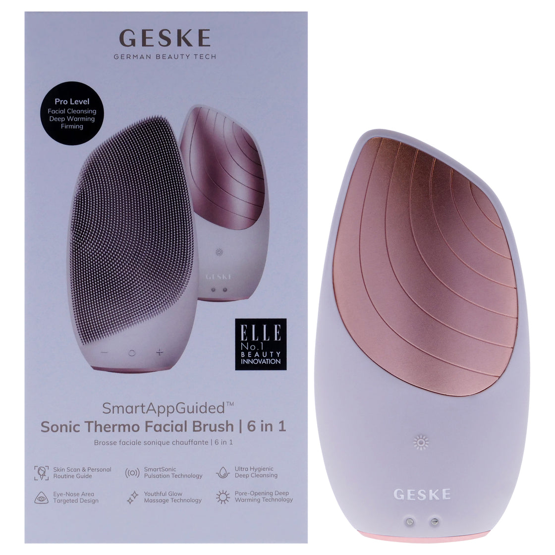 Sonic Thermo Facial Brush 6 in 1 - Starlight by Geske for Women - 1 Pc Brush