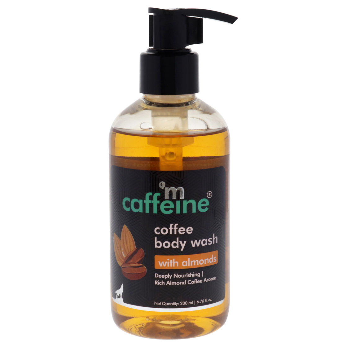 Coffee Body Wash - Almond by mCaffeine for Unisex - 6.76 oz Body Wash