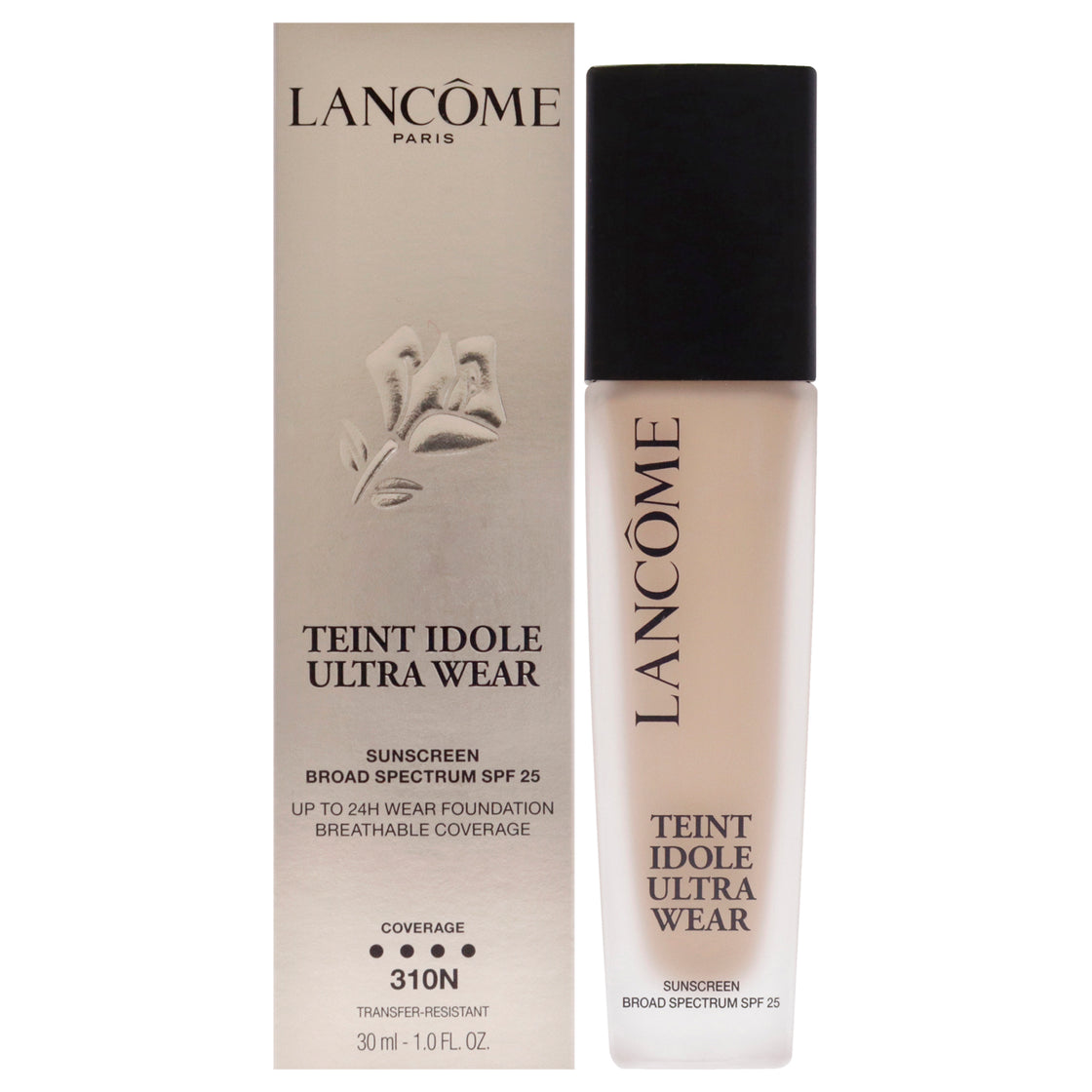 Teint Idole Ultra Wear Foundation SPF 25 - 310N by Lancome for Women - 1 oz Foundation