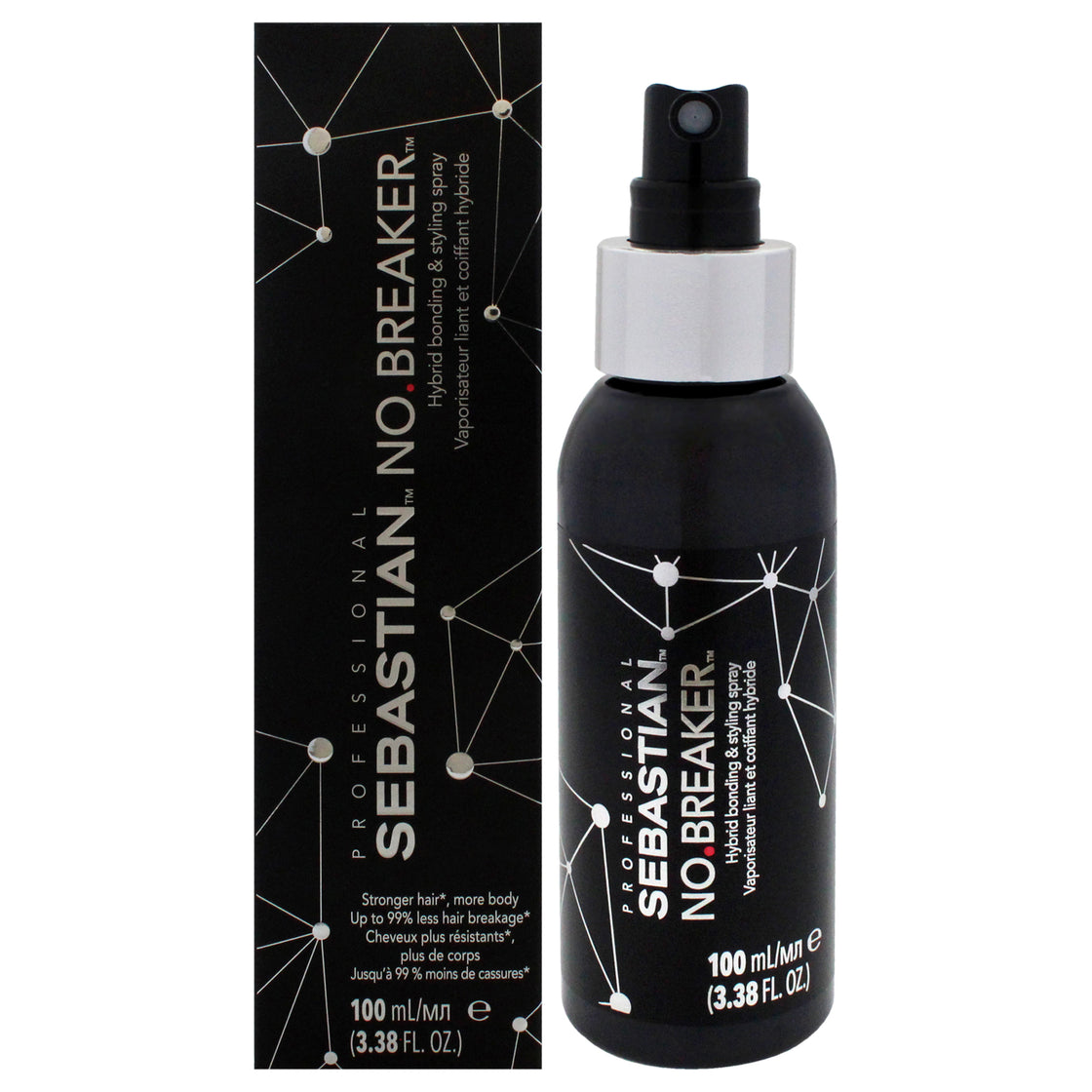 No Breaker Leave-In Bonding Spray by Sebastian for Unisex - 3.3 oz Spray