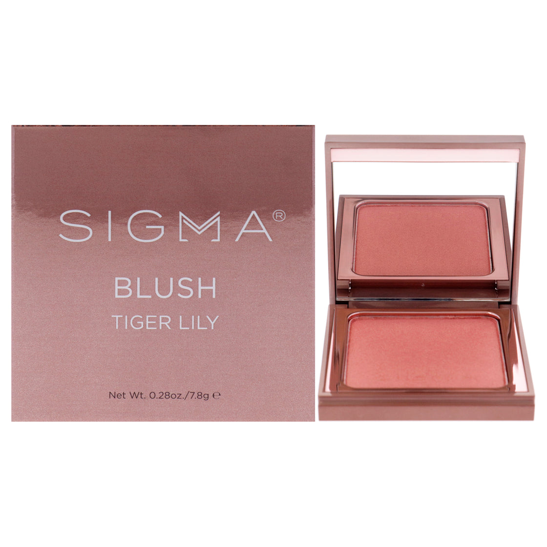 Powder Blush - Tiger Lily by SIGMA for Women - 0.28 oz Blush